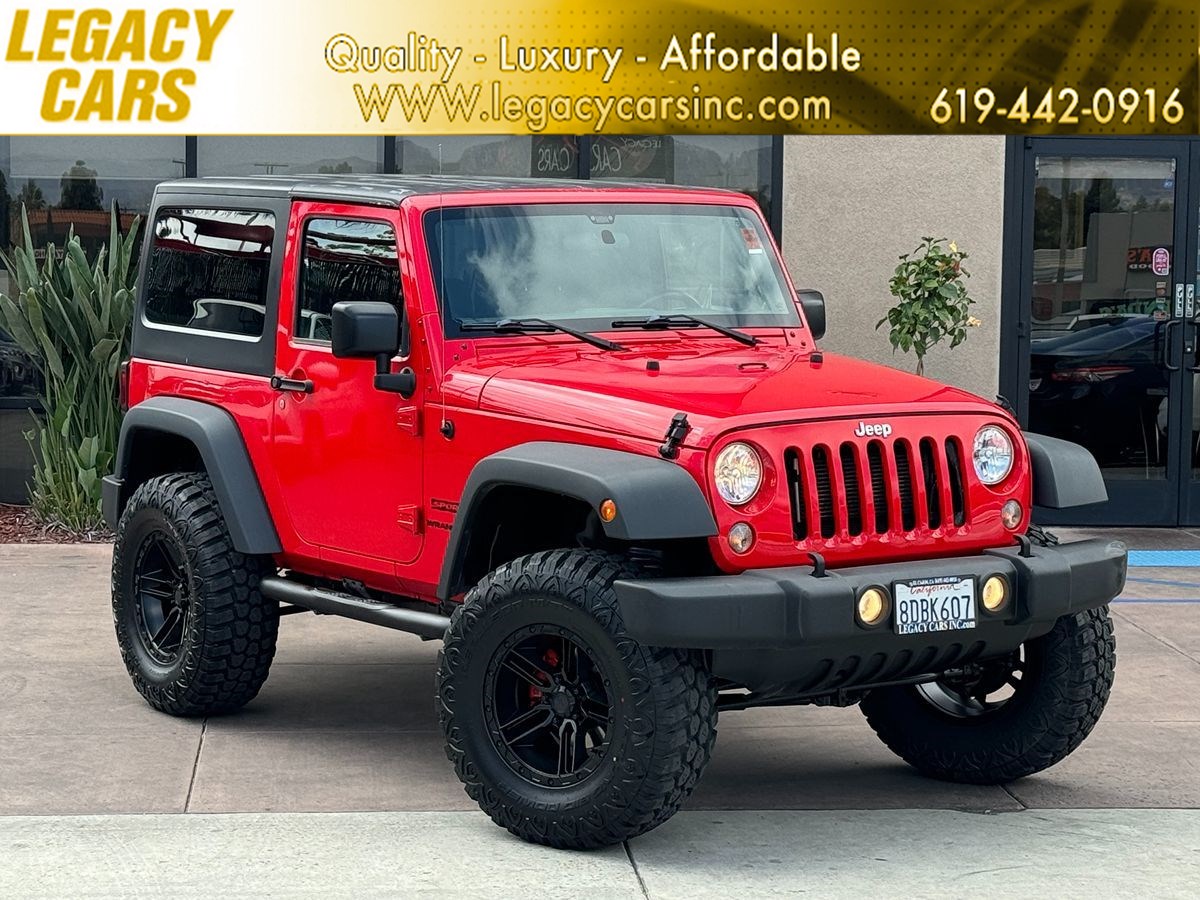 2016 Jeep Wrangler Sport HARD TOP LIFTED