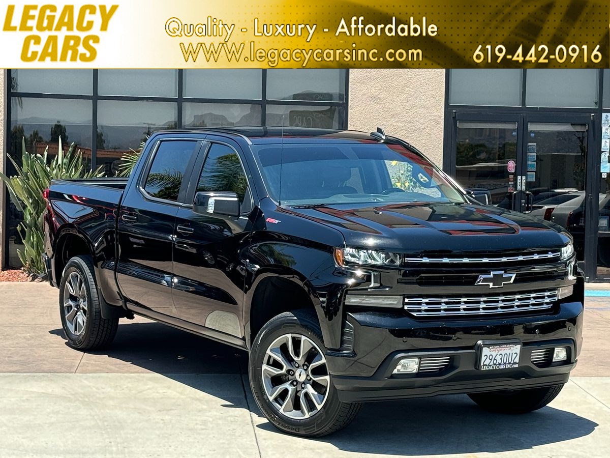 2019 chevy silverado rst black online