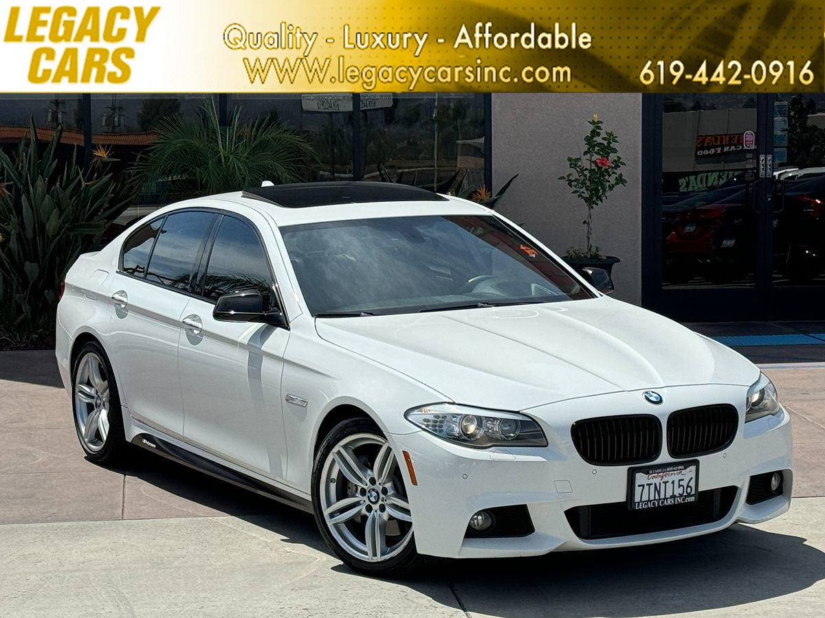 2013 BMW 5 Series 535i M-SPORT W/ ULTRA LOW MILES