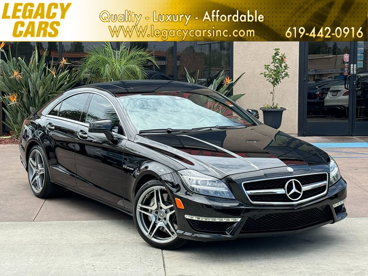 2012 Mercedes-Benz CLS 63 AMG V8 W/ ULTRA LOW MILES