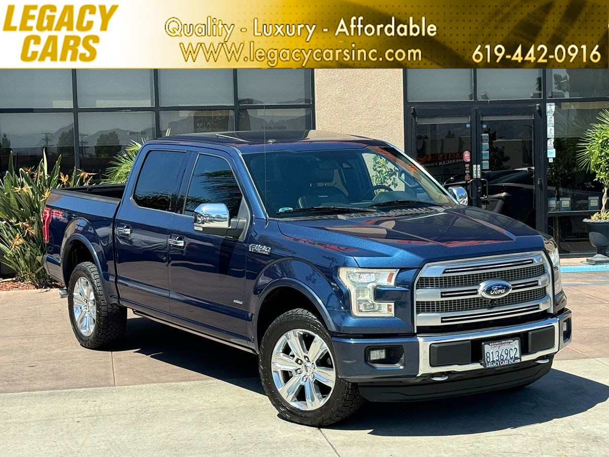 2016 Ford F-150 Platinum 4WD SuperCrew