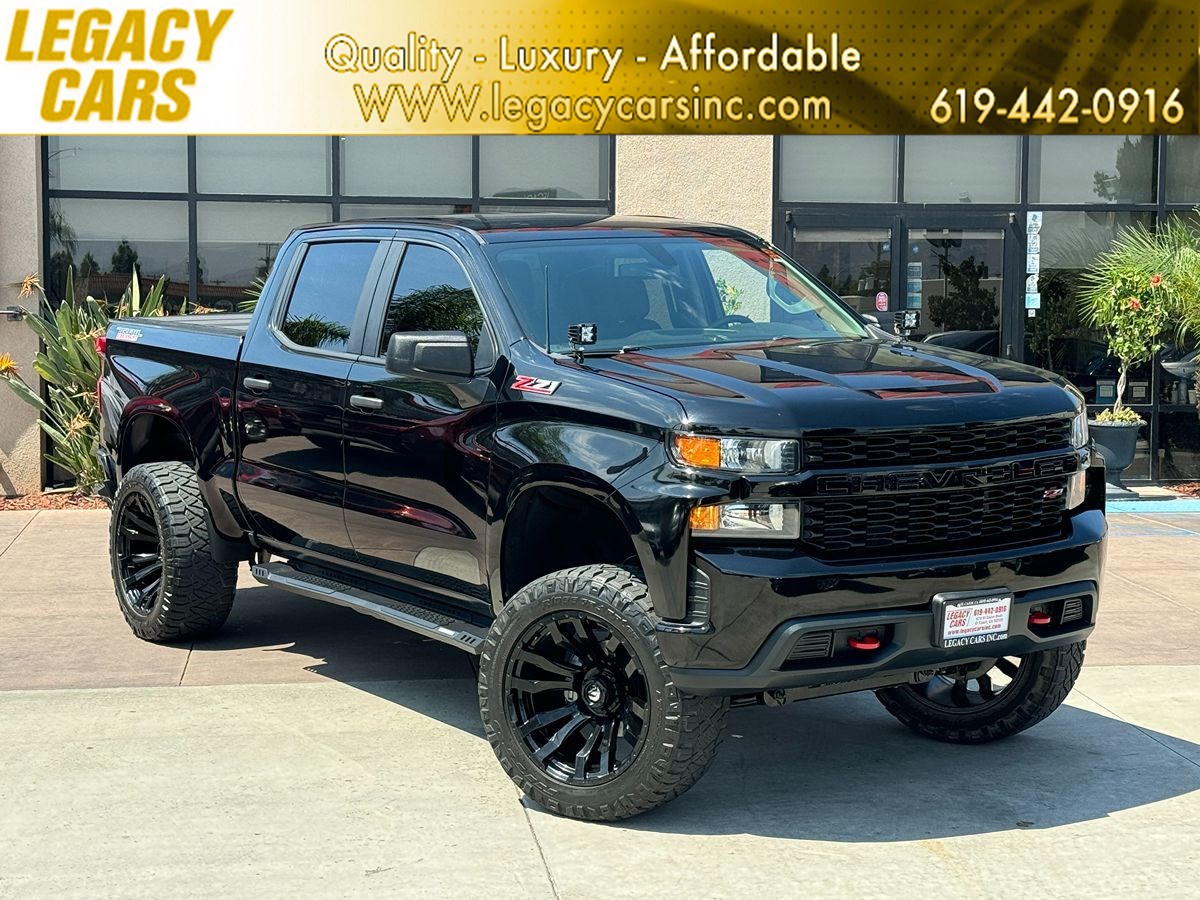 2019 Chevrolet Silverado 1500 Custom Trail Boss 1 OWNER LIFTED W/ TONNEAU COVER