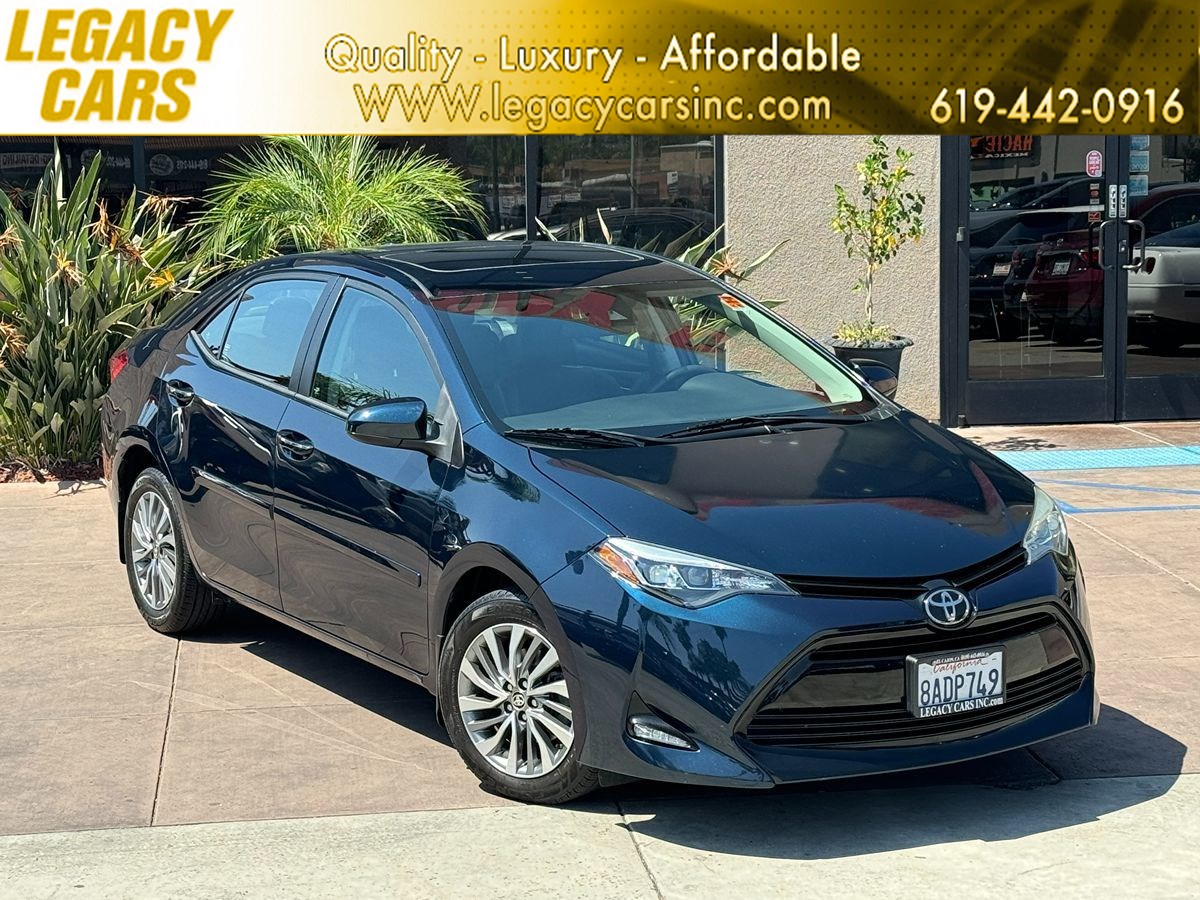 2018 Toyota Corolla XLE W/ MOONROOF / LEATHER