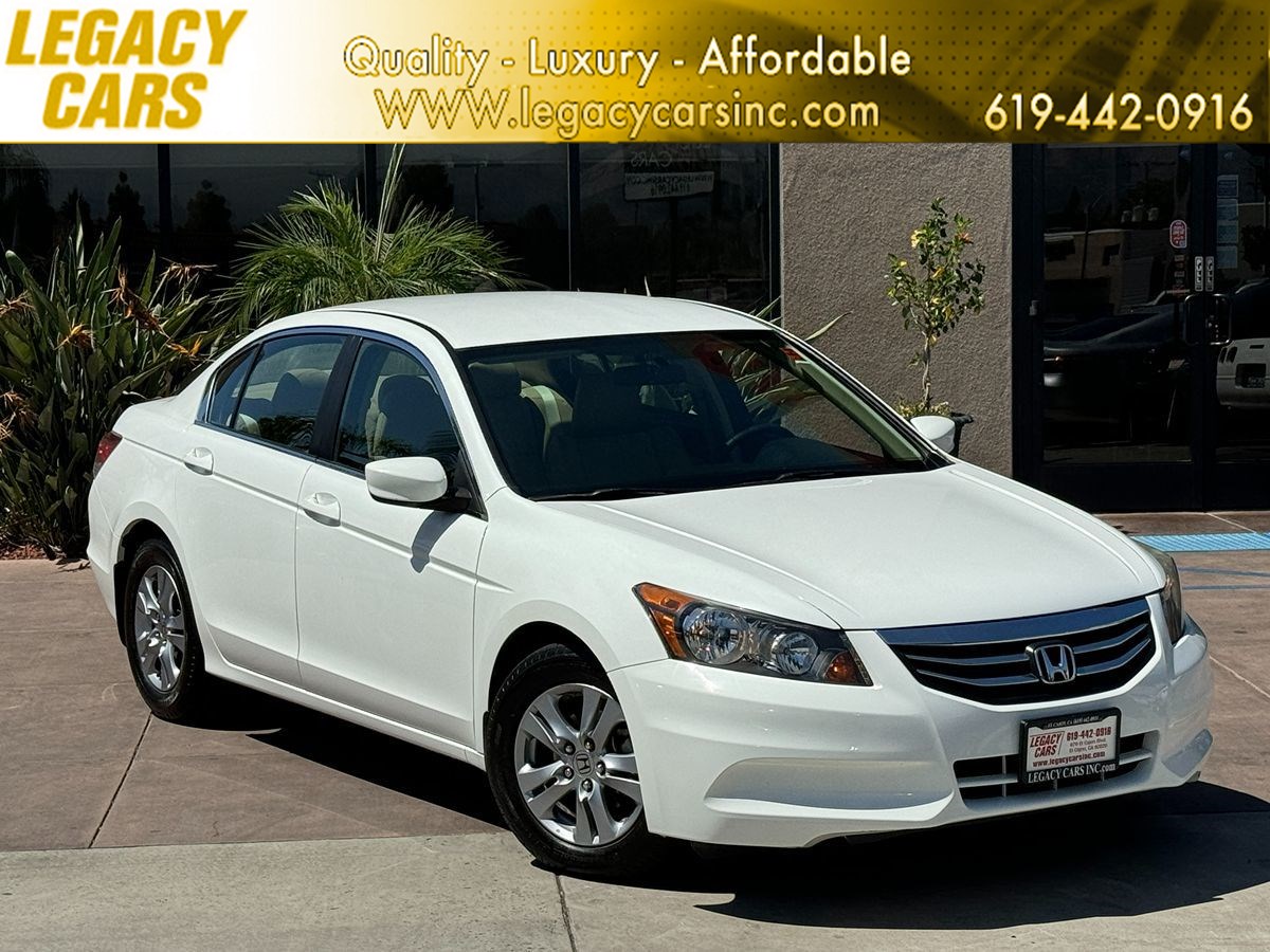 2012 Honda Accord Sdn SE LOW MILES W/ BLUETOOTH / LEATHER