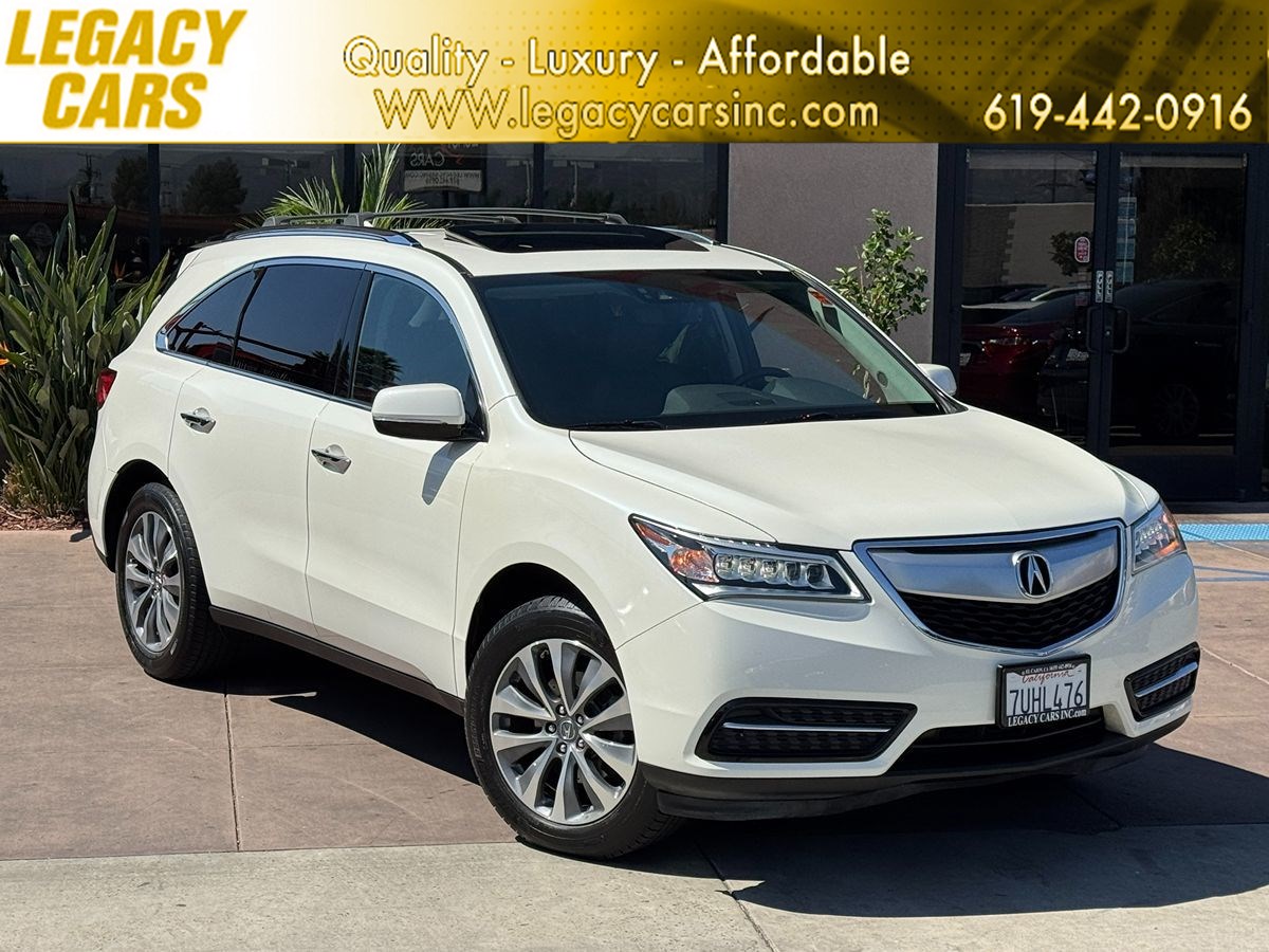 2016 Acura MDX AWD W/ ENTERTAINMENT / MOONROOF