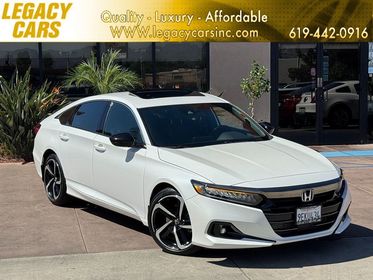 2022 Honda Accord Sedan Sport LOW MILES W/ MOONROOF / LANE KEEP