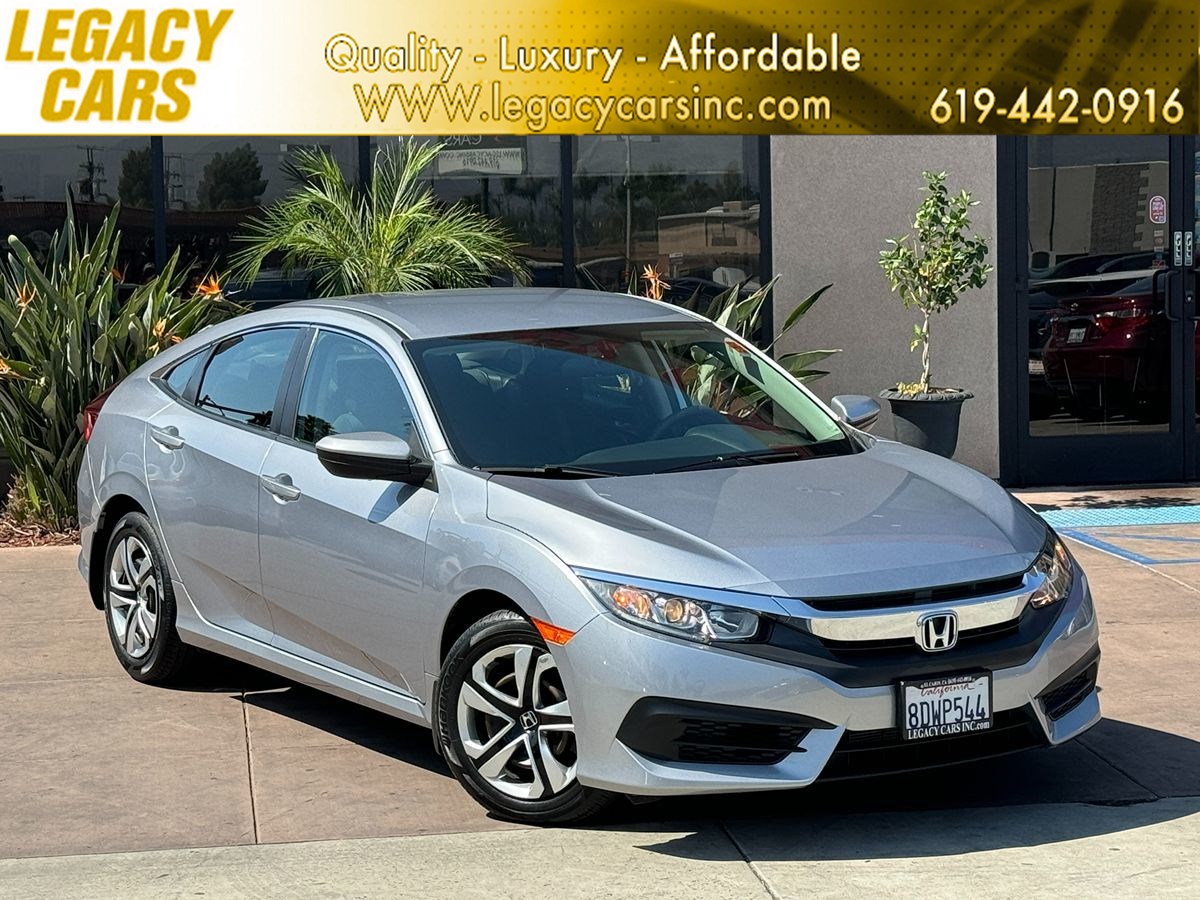 2018 Honda Civic Sedan LX LOW MILES W/ BACKUP CAMERA