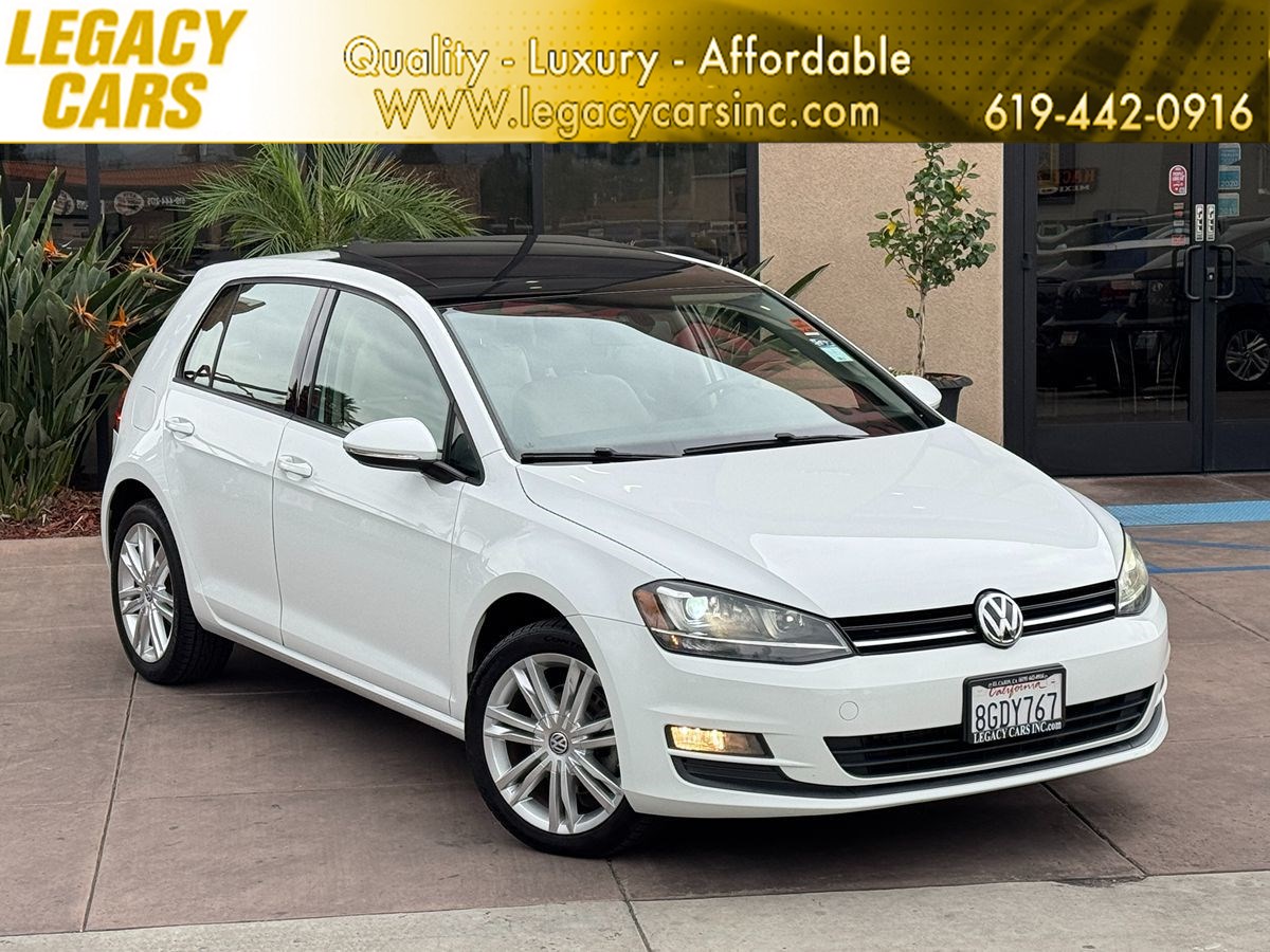 2015 Volkswagen Golf TDI SE 45k MILES W/ MOONROOF / LEATHER