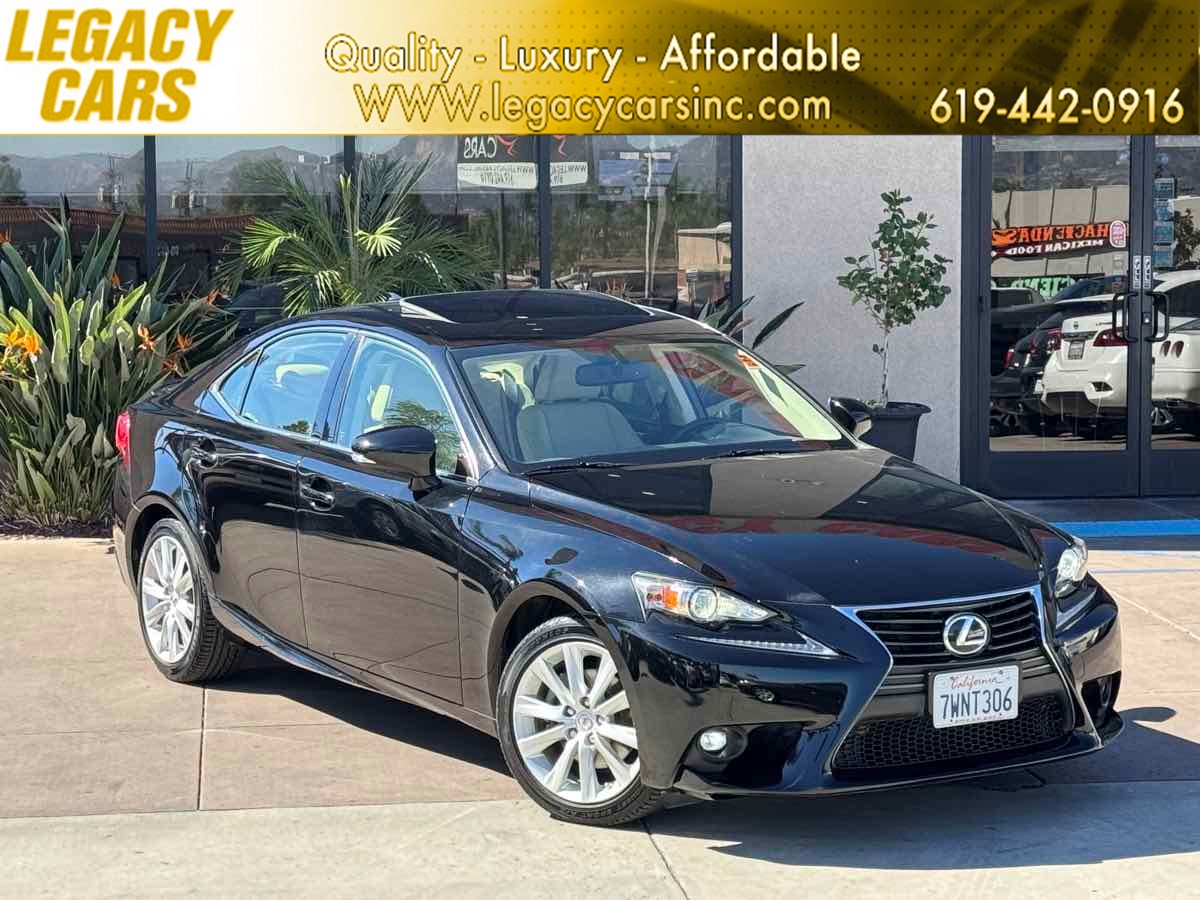 2015 Lexus IS 250 Sport LOW MILES W/ MOONROOF