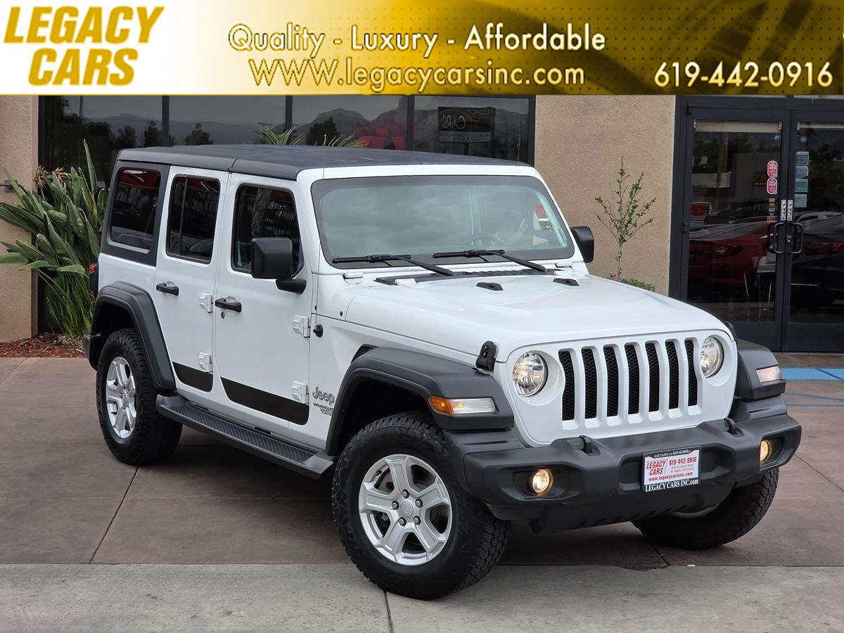 Sold 2019 Jeep Wrangler Unlimited Sport S in El Cajon