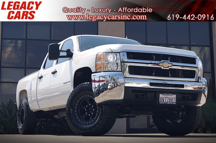 2009 Chevrolet Silverado 2500HD DURAMAX DIESEL LIFTED LT 4X4 CREW CAB