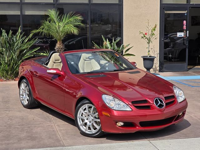 Red 2005 Mercedes-Benz SLK 350 Convertible Rear-Wheel Drive Automatic