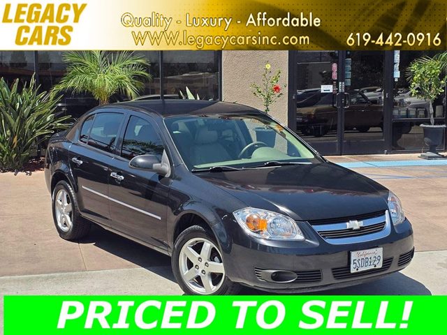 Black 2005 Chevrolet Cobalt Sedan Front-Wheel Drive Automatic
