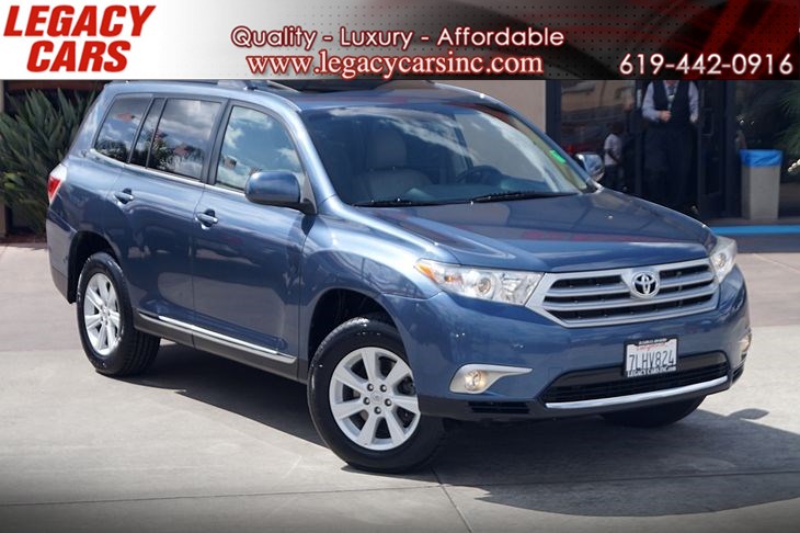 新型ウィル Sold 2013 Toyota Highlander SE W/3RD SEAT in El Cajon