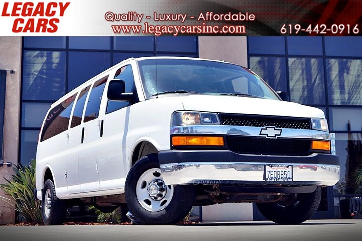 Sold 2014 Chevrolet Express Extended 12 Passenger LT 3500 in El Cajon