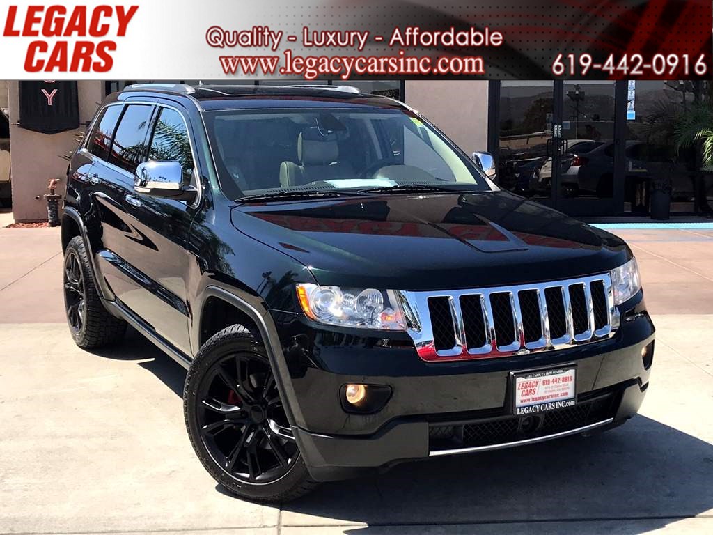 2013 Jeep Grand Cherokee Overland LOADED w/ Nav Pano Sunroof