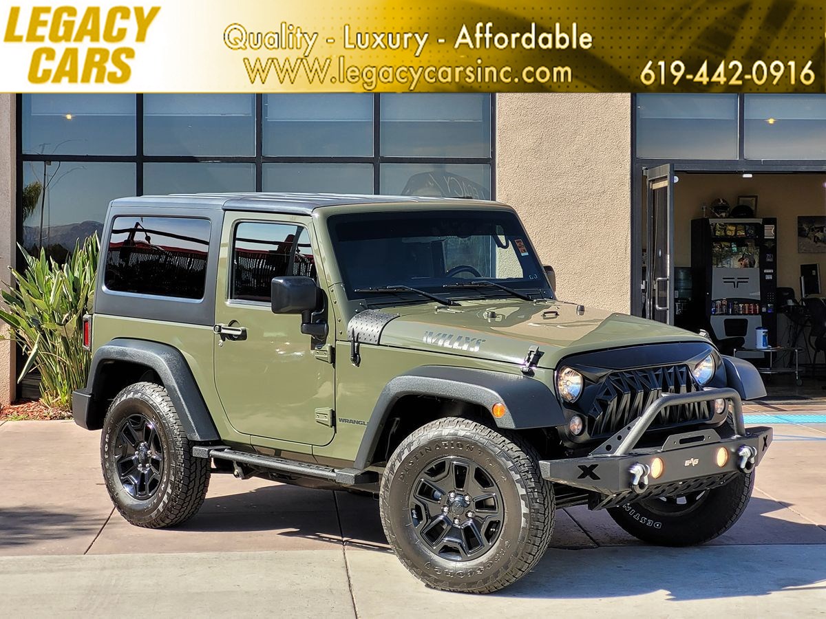 Sold 2015 Jeep Wrangler Willys Wheeler in El Cajon