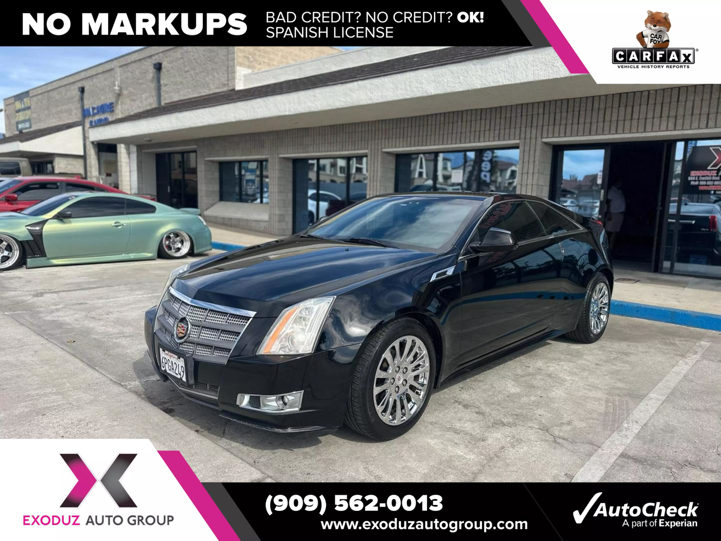 2011 Cadillac CTS Coupe Performance