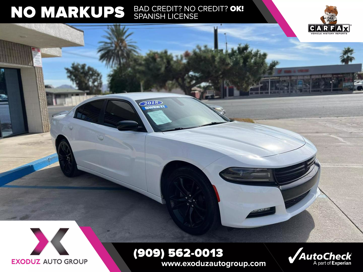 2018 Dodge Charger SXT Plus