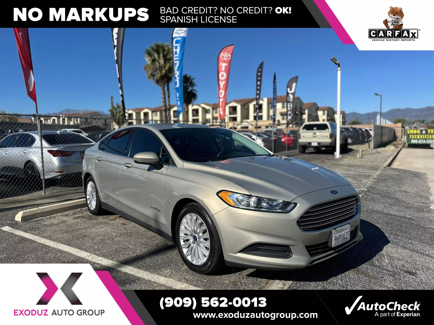 2015 Ford Fusion S Hybrid