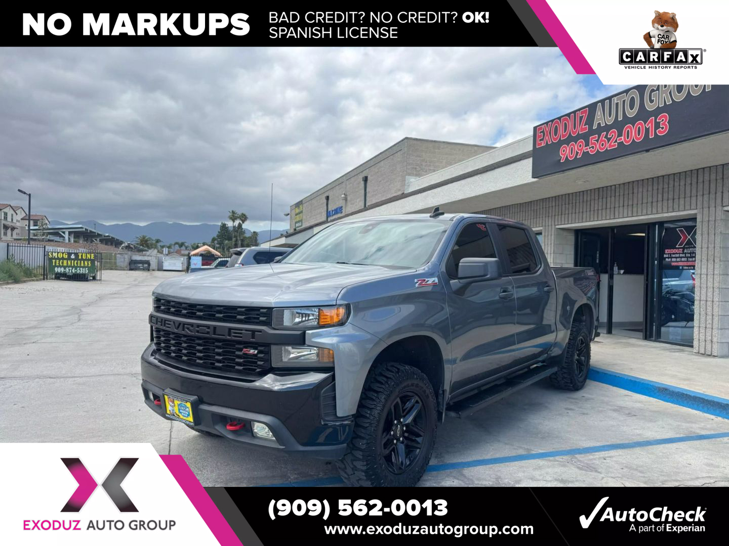 2021 Chevrolet Silverado 1500 Custom Trail Boss photo 2