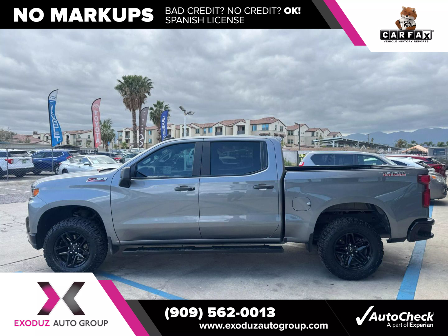 2021 Chevrolet Silverado 1500 Custom Trail Boss photo 3