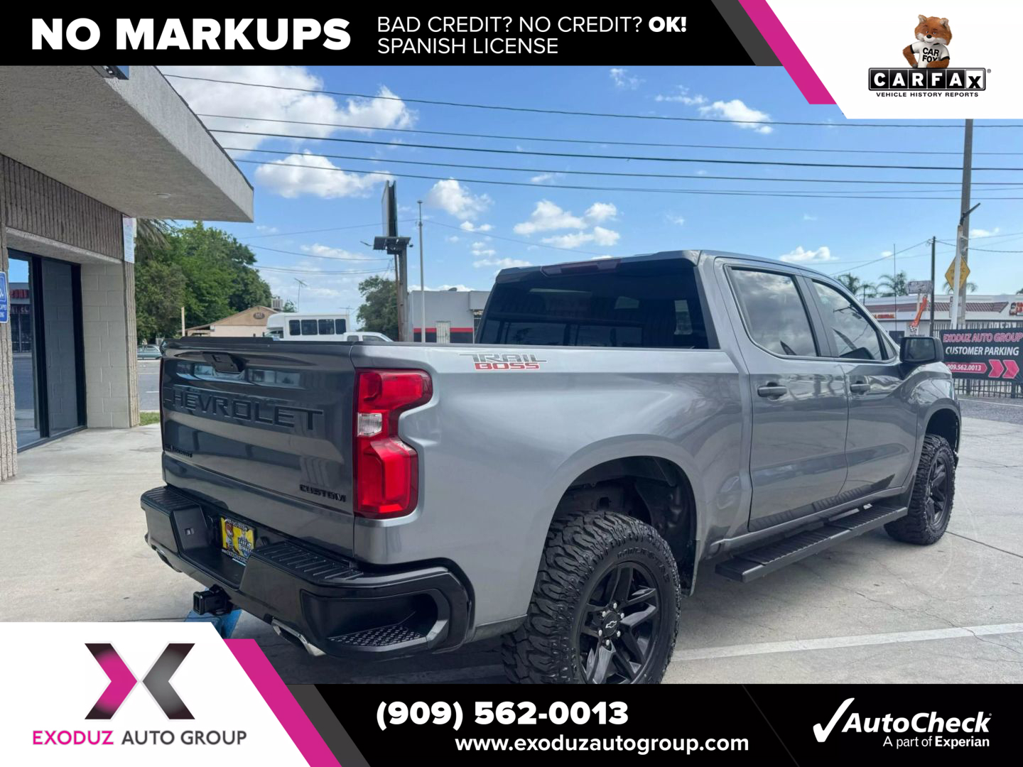 2021 Chevrolet Silverado 1500 Custom Trail Boss photo 5