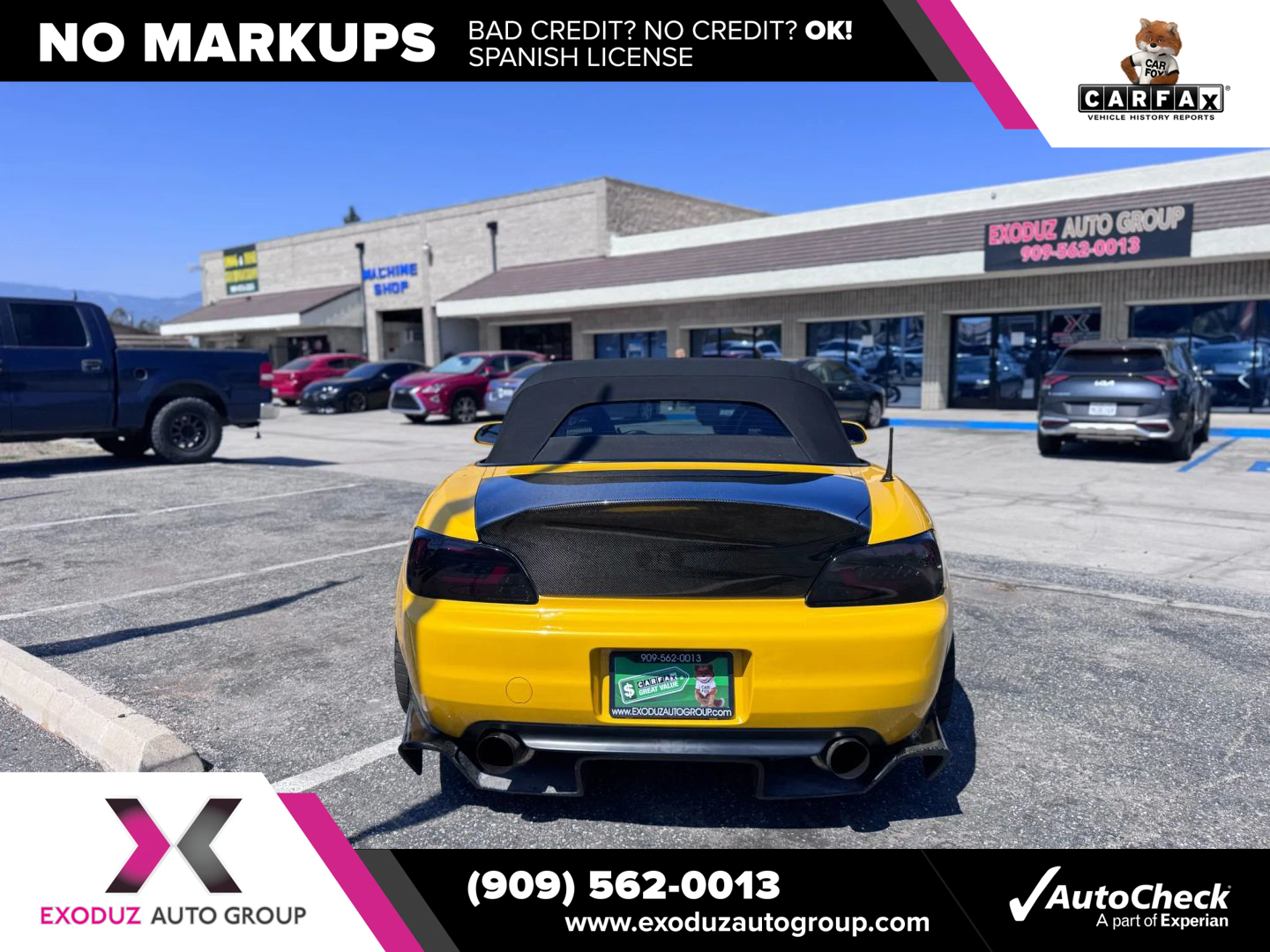 Sold 2001 Honda S2000 in Rialto