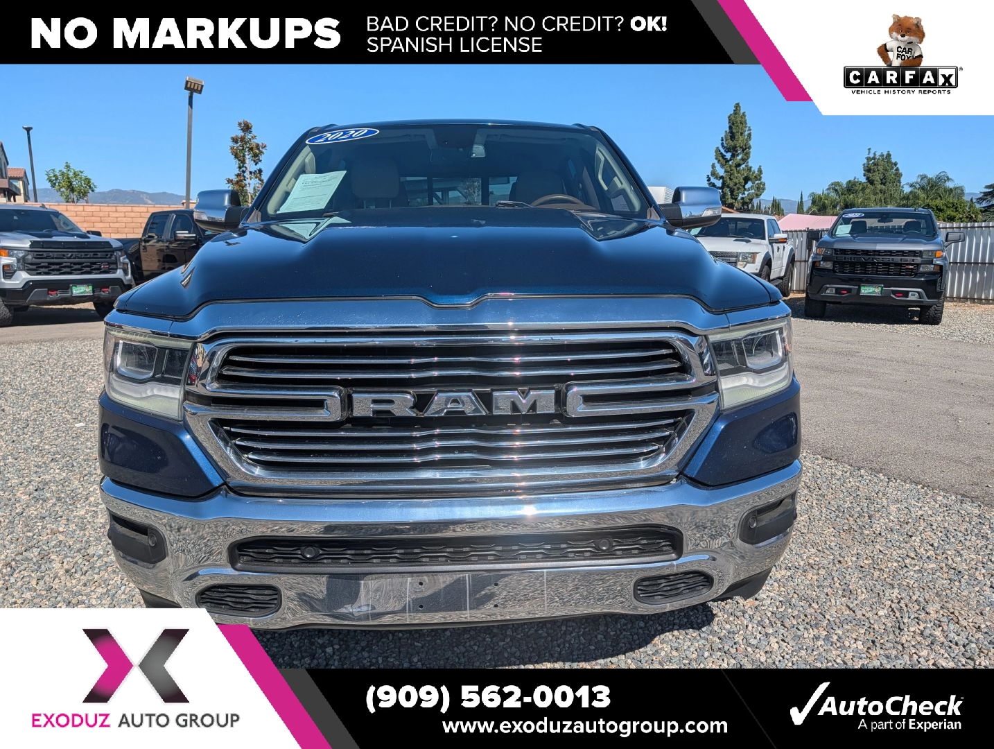 2020 RAM Ram 1500 Pickup Laramie - Photo 3