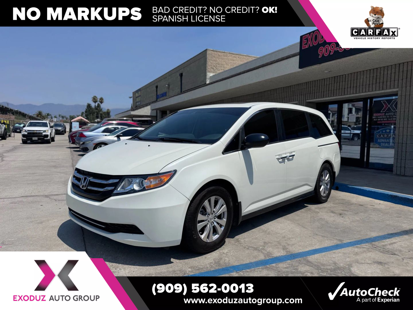 2016 Honda Odyssey EX-L photo 2