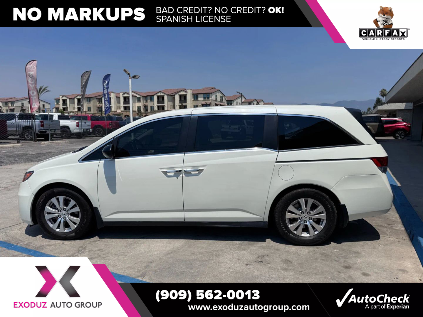 2016 Honda Odyssey EX-L photo 3