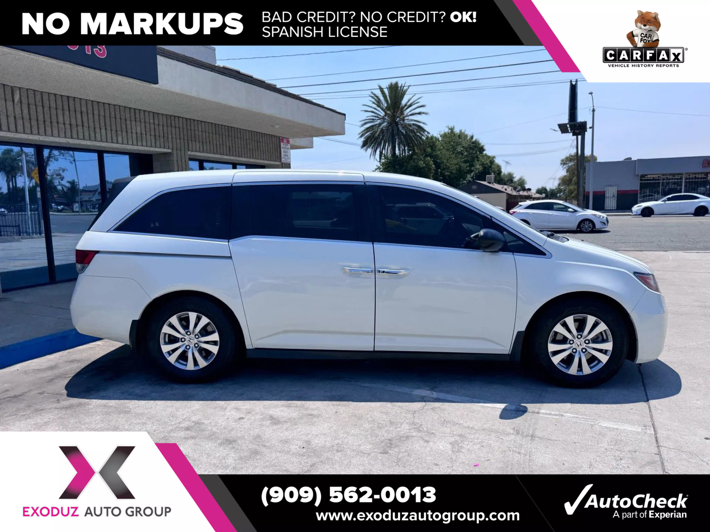 2016 Honda Odyssey EX-L photo 7