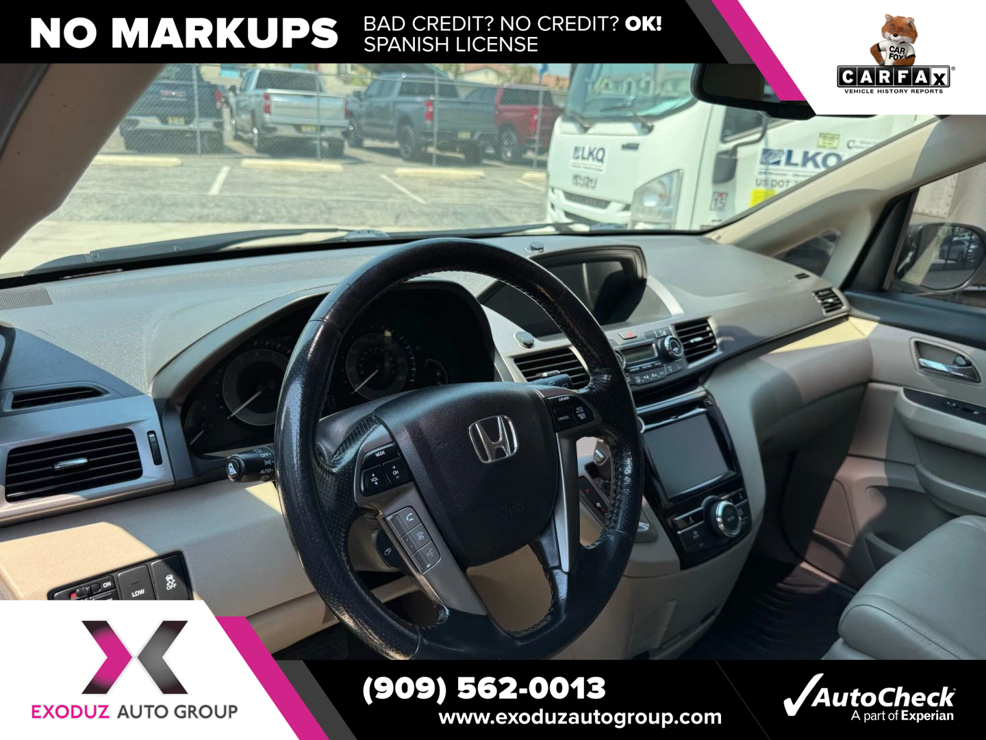 2016 Honda Odyssey EX-L photo 8