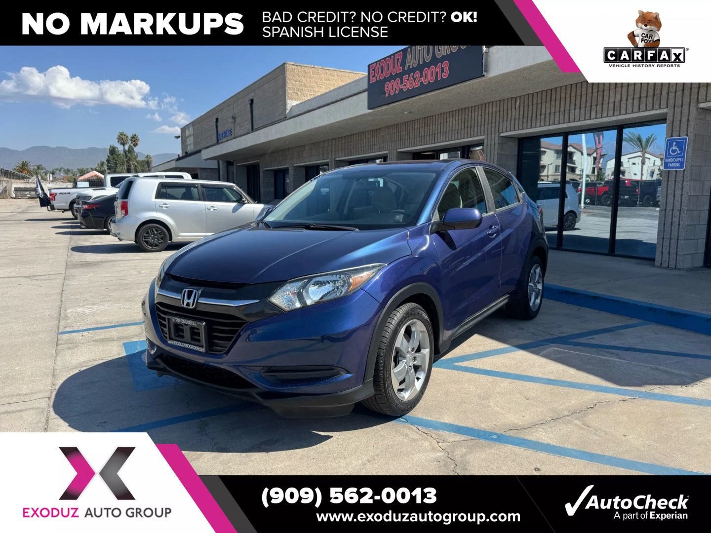 2017 Honda HR-V LX photo 2