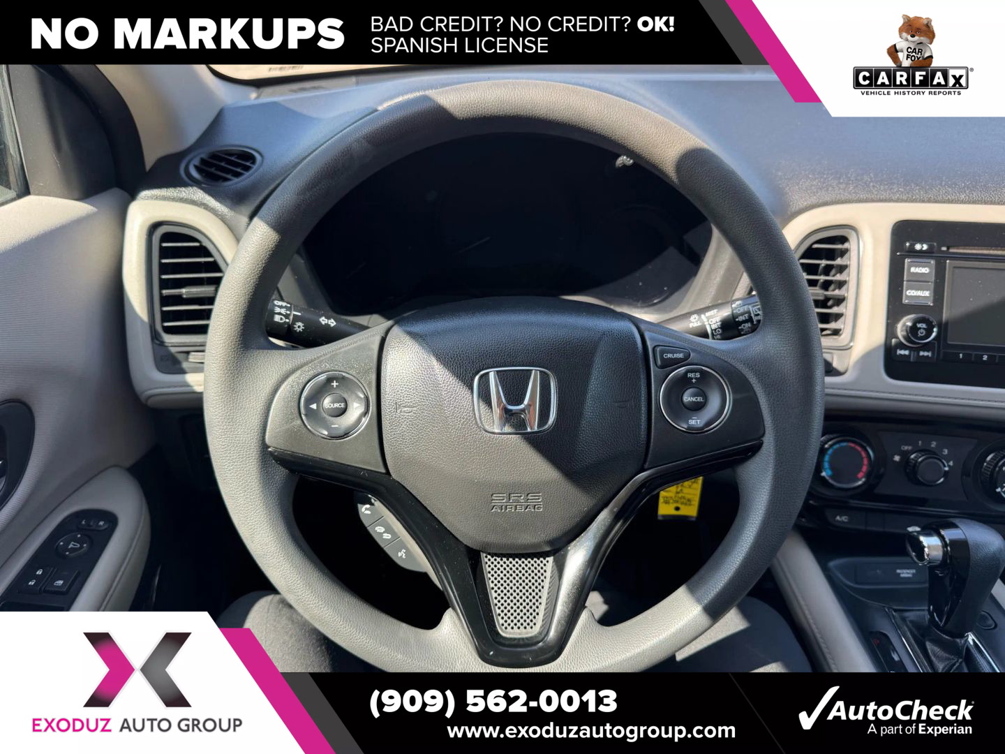 2017 Honda HR-V LX photo 11