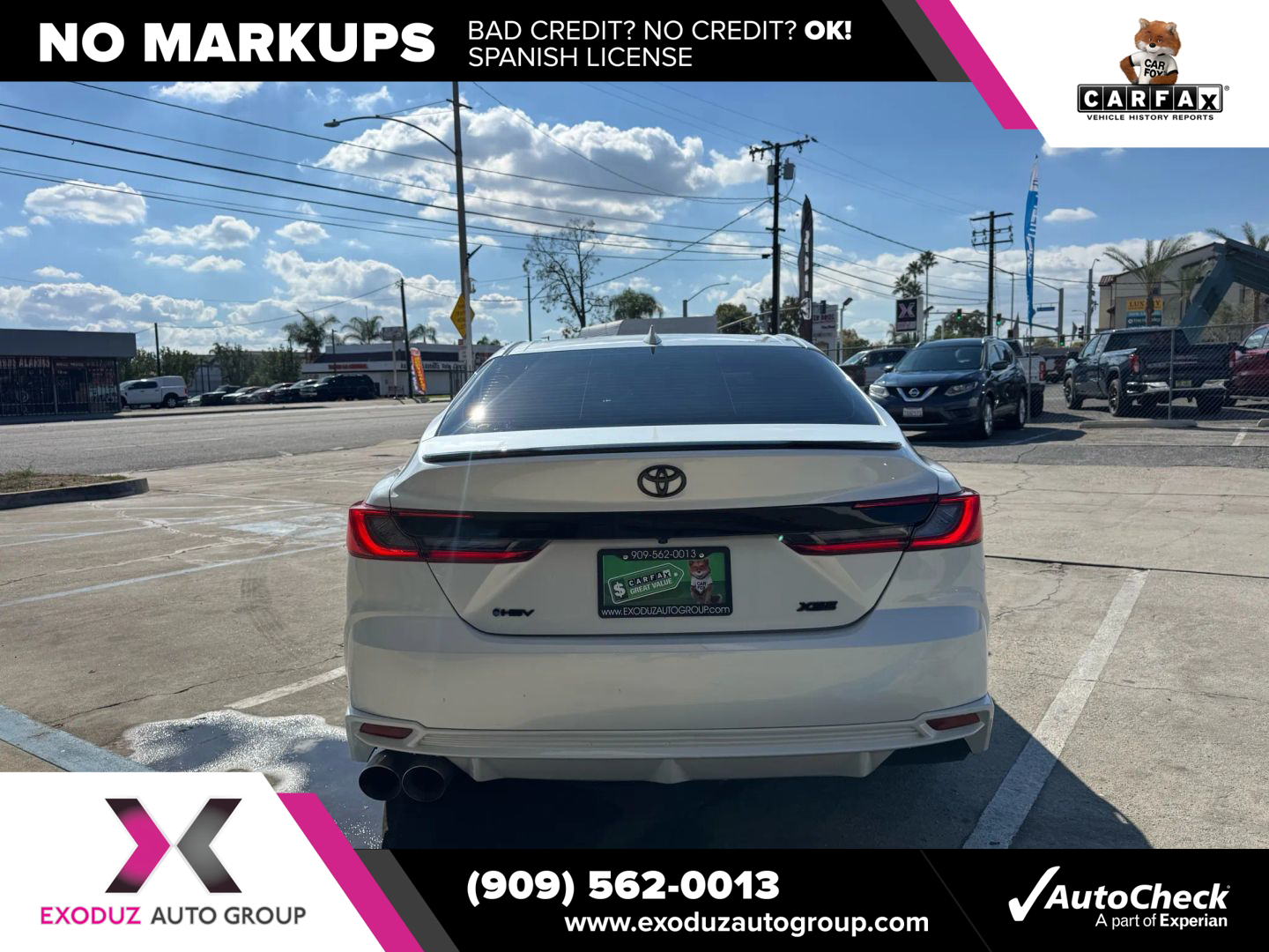 2025 Toyota Camry XSE photo 3