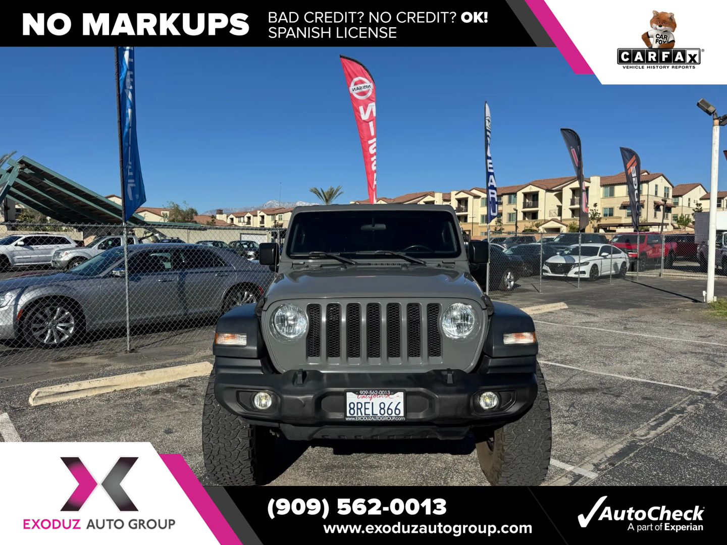 2020 Jeep Wrangler Unlimited Sport S photo 2