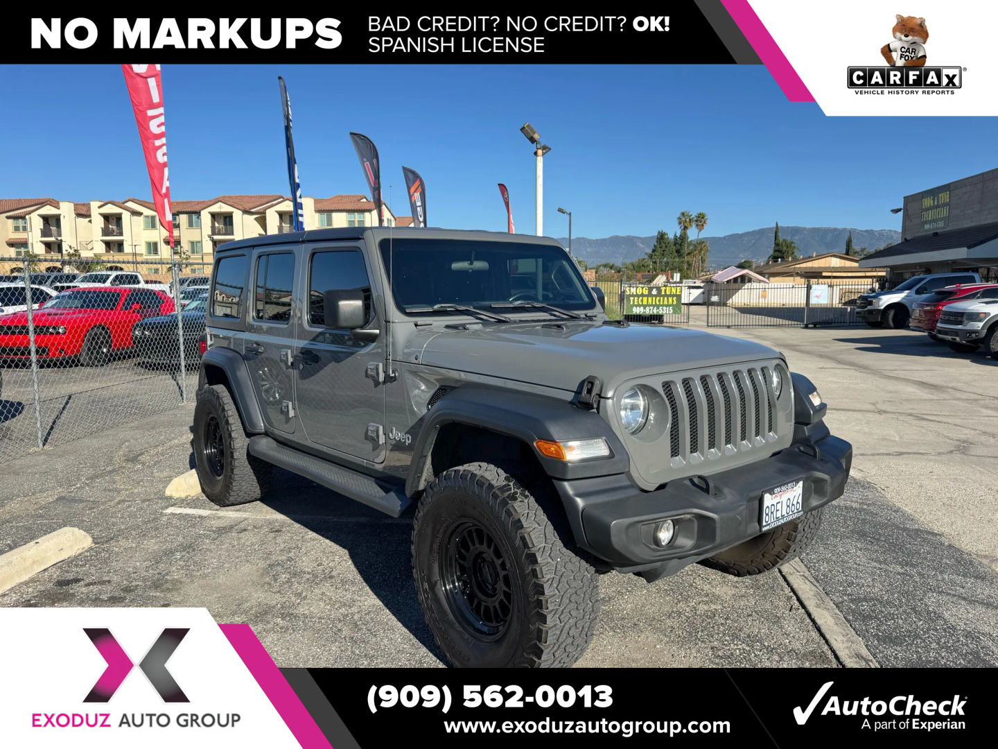 2020 Jeep Wrangler Unlimited Sport S photo 3