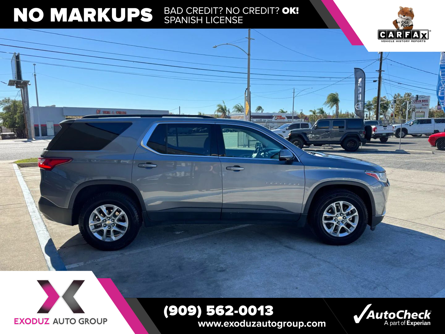 2019 Chevrolet Traverse Cloth photo 2