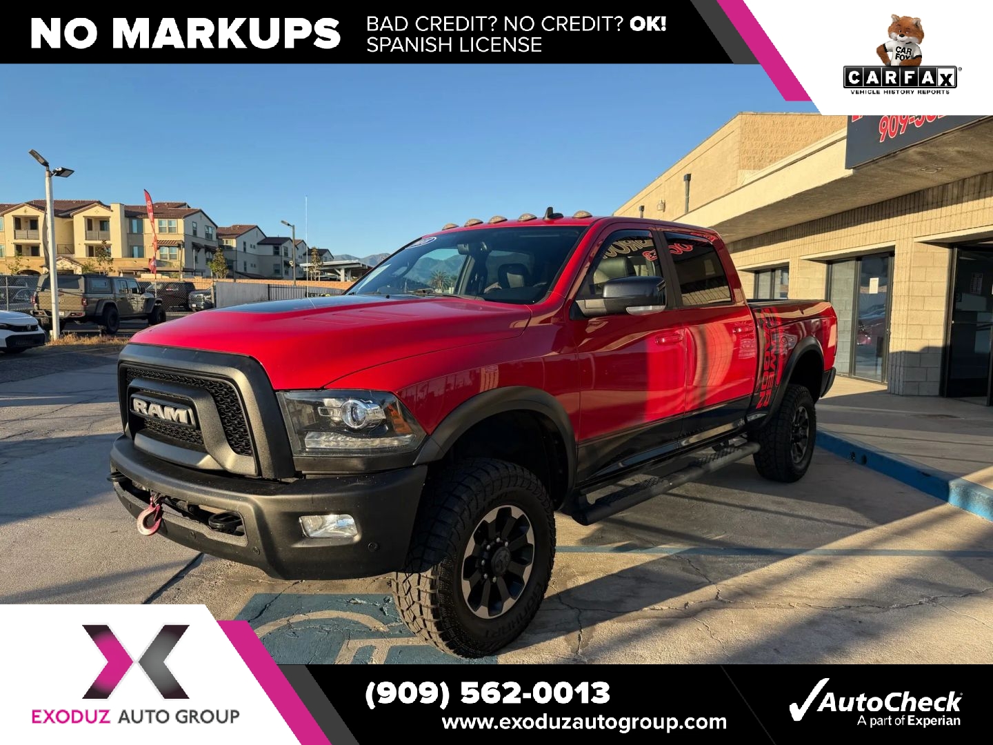 Sold 2018 Ram 2500 Power Wagon in Rialto