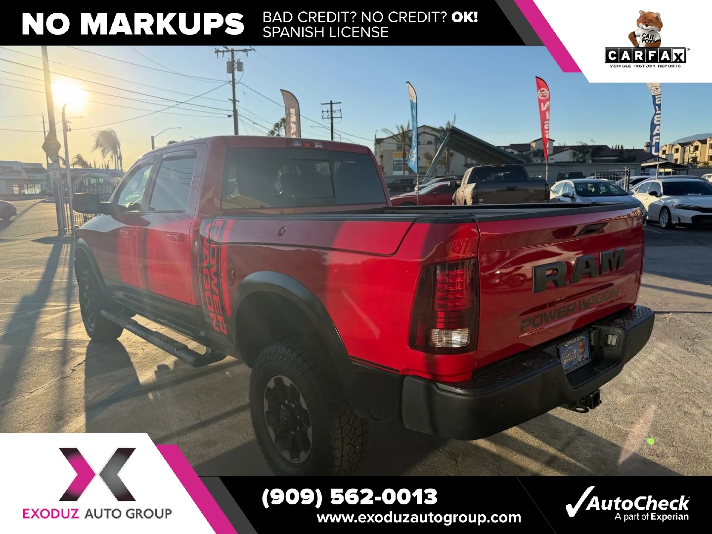 Sold 2018 Ram 2500 Power Wagon in Rialto
