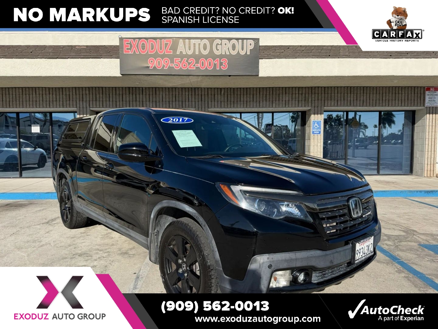 2017 Honda Ridgeline Black Edition's photo