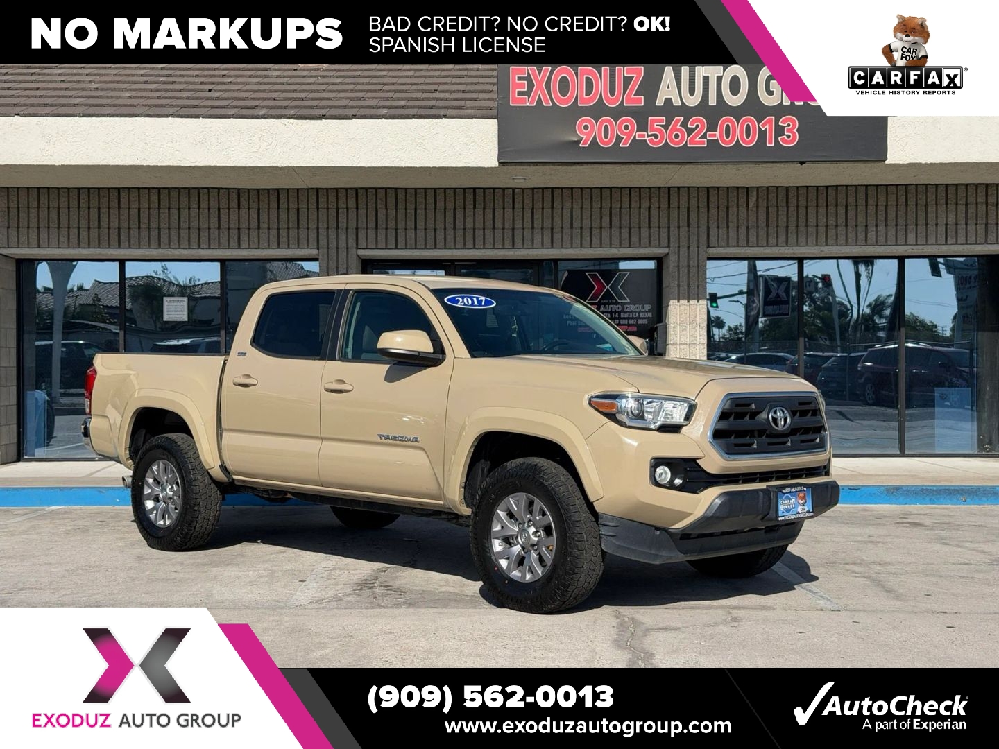 2017 Toyota Tacoma SR5 Double Cab 4x2 4-Cyl Auto Short Bed's photo