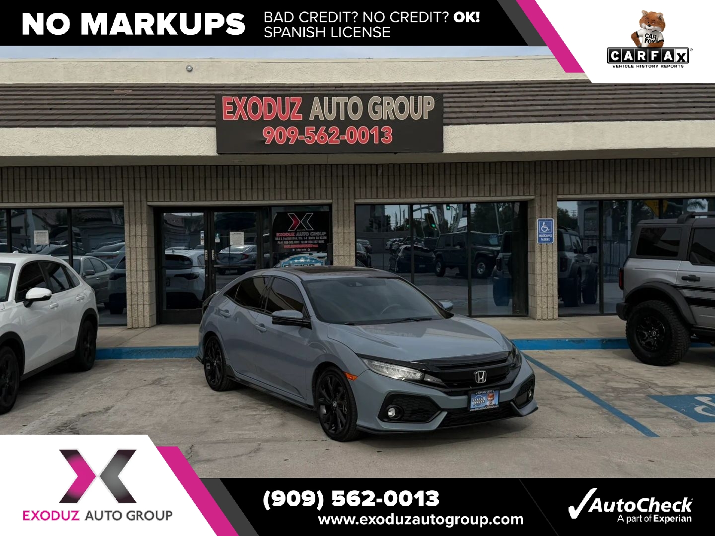 2018 Honda Civic Sport Touring CVT's photo