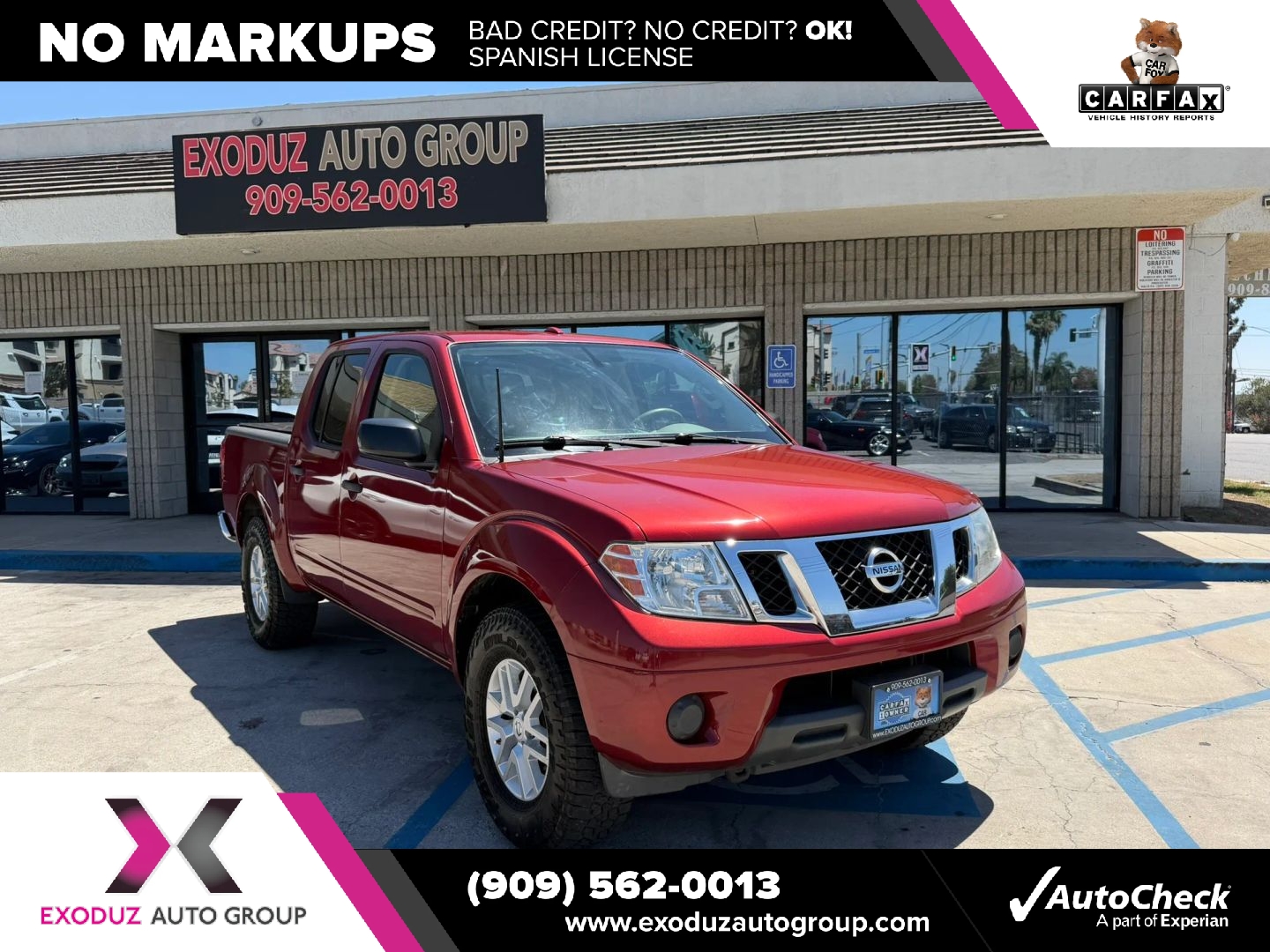 2016 Nissan Frontier SV 4WD photo