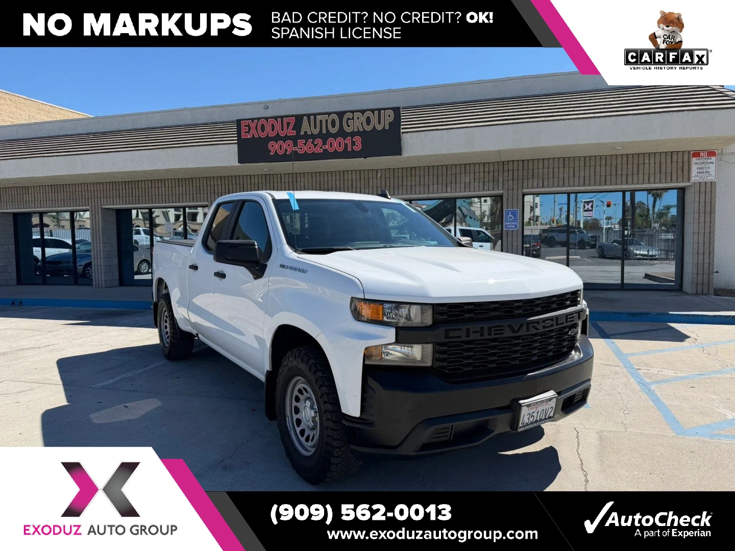2019 Chevrolet Silverado 1500 Work Truck
