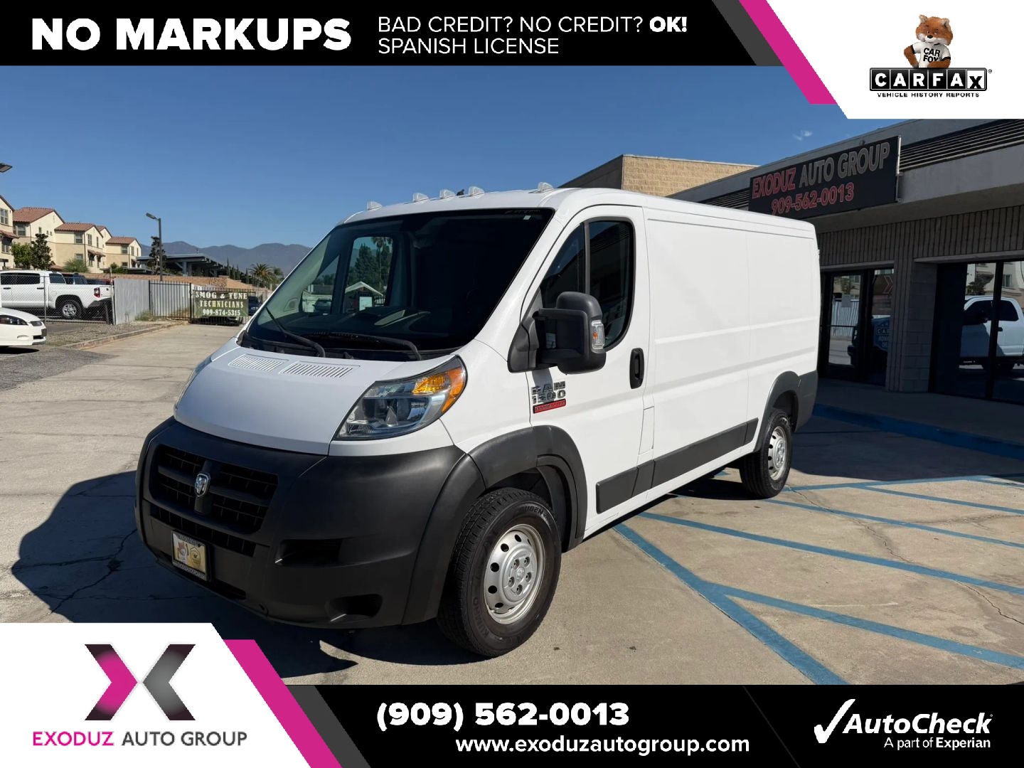 2017 Ram ProMaster Cargo Van