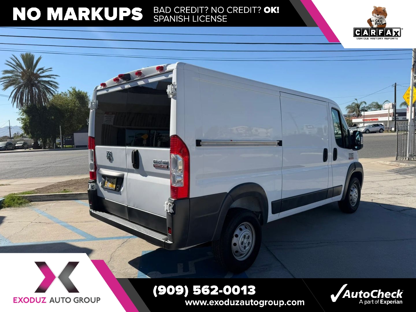 Photo 4 of this Ram ProMaster Cargo Van