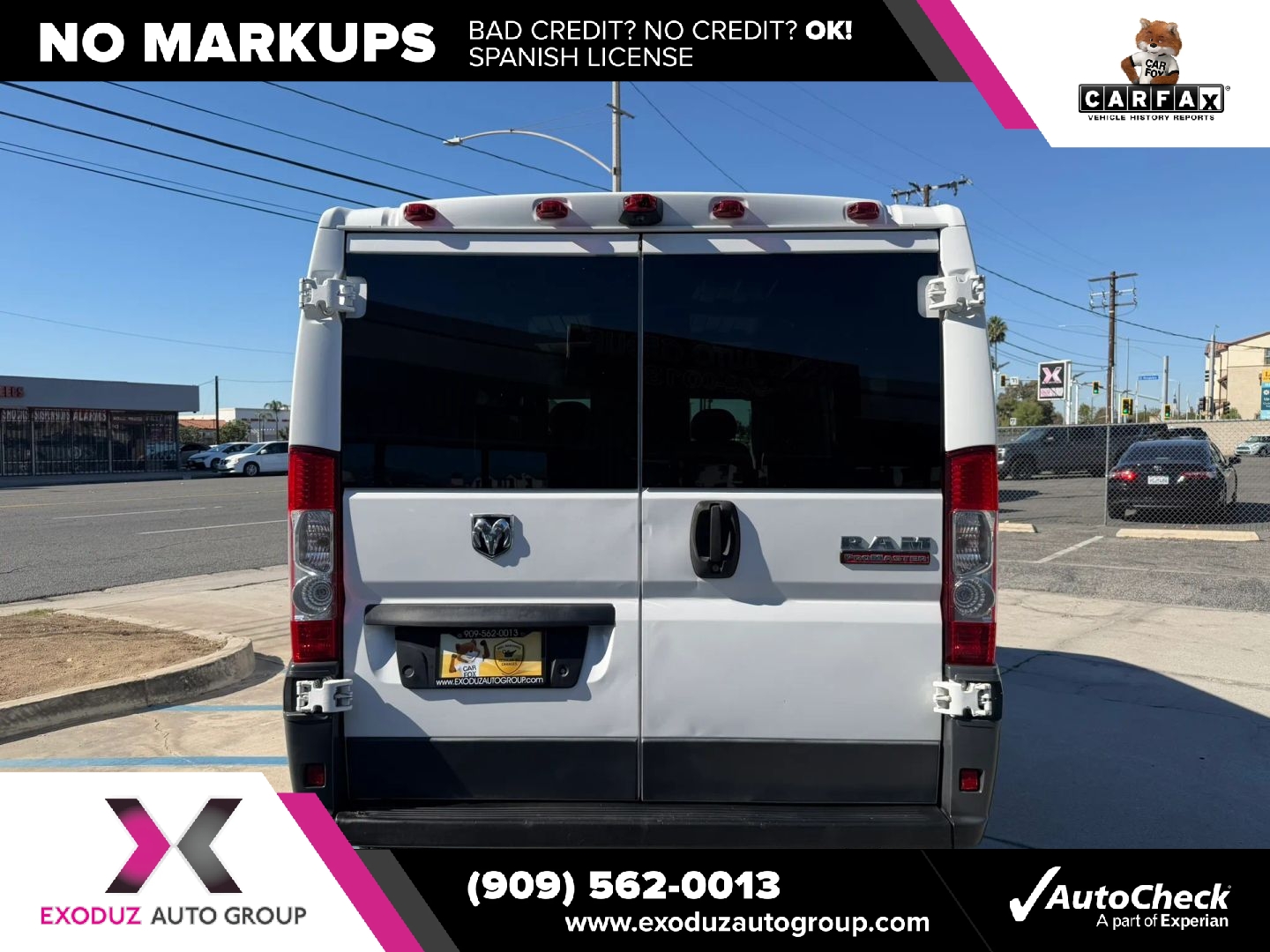 Photo 5 of this Ram ProMaster Cargo Van