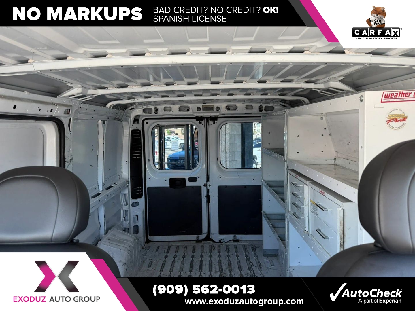 Photo 15 of this Ram ProMaster Cargo Van